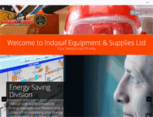 Tablet Screenshot of indosafltd.com